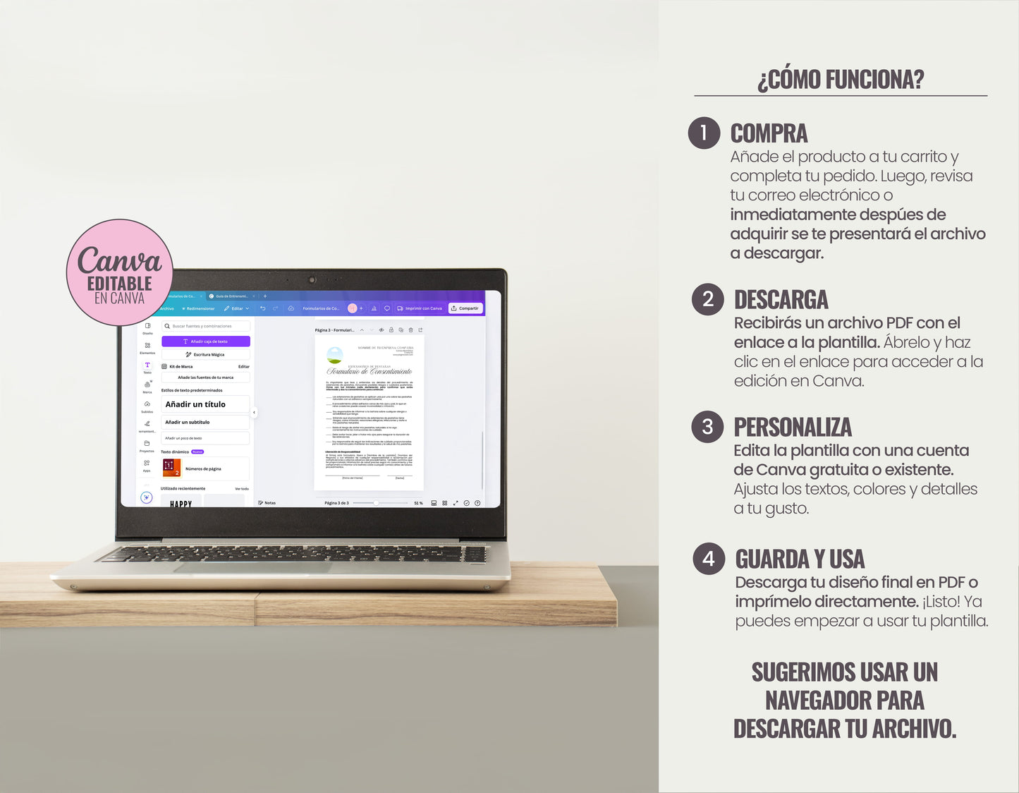 Formularios para Cliente de Extensiones de Pestañas | Lashistas Profesionales
