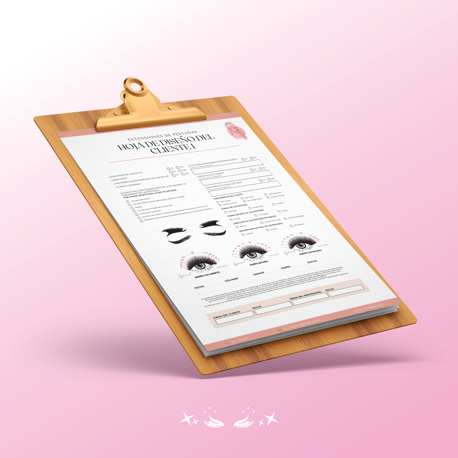 Formularios de Consetimiento y Registro del Cliente