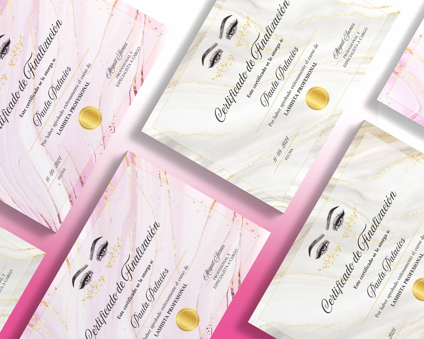 Paquete Editable para Lashistas Profesionales