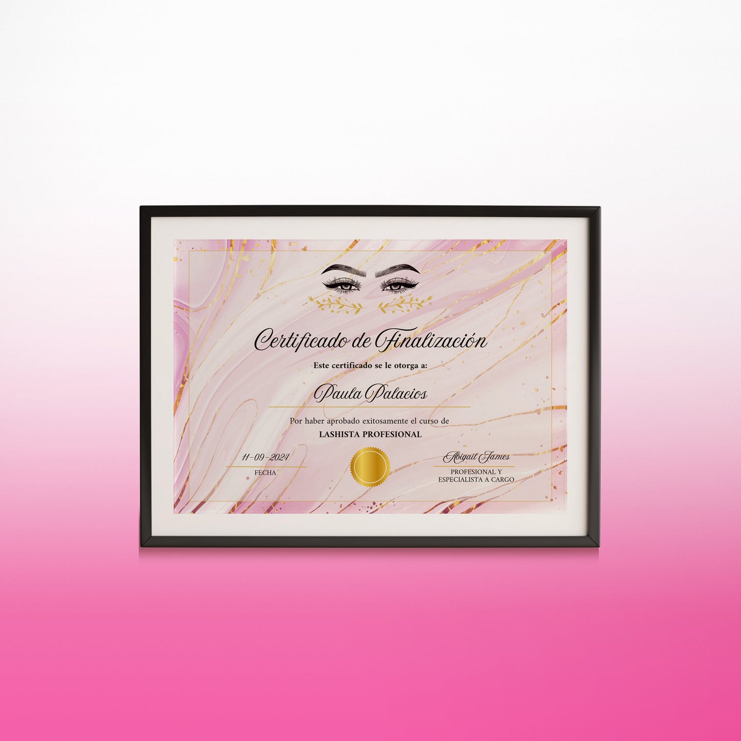 Plantilla Certificado de Participación en Canva