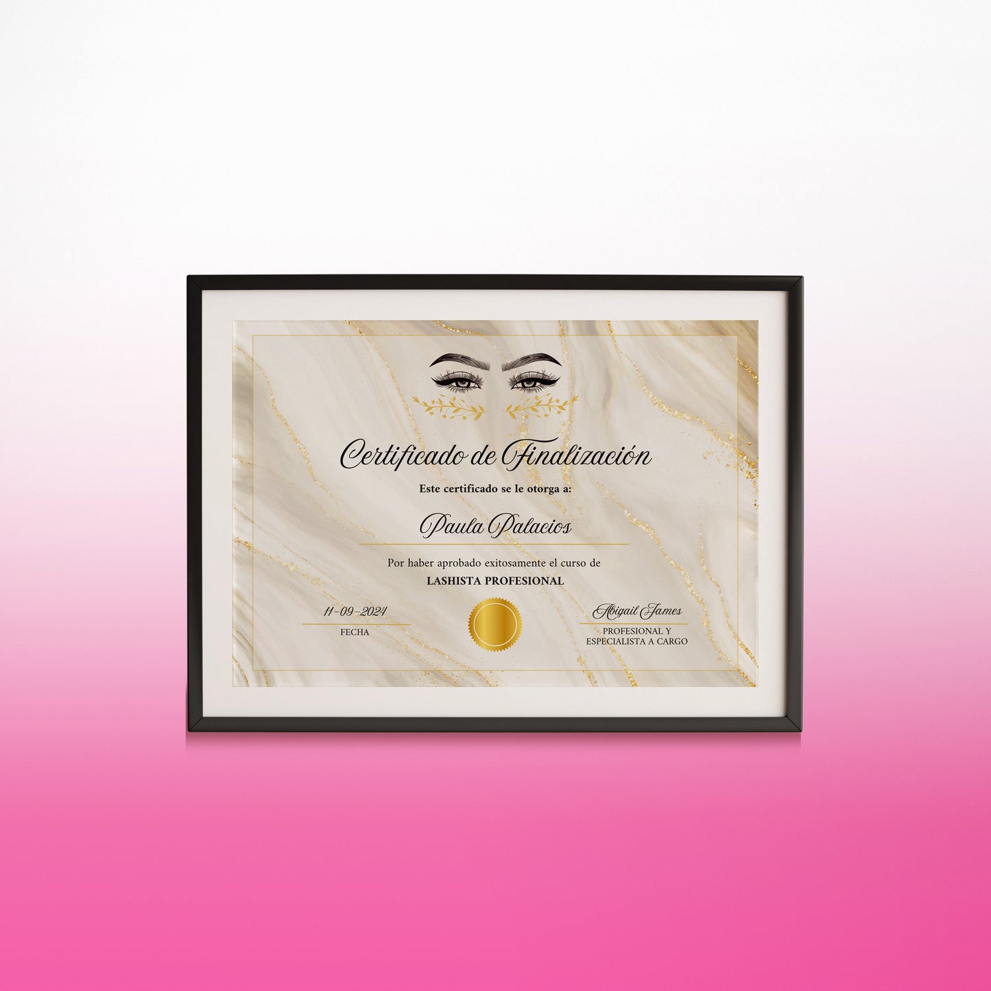 Plantilla Certificado de Participación en Canva