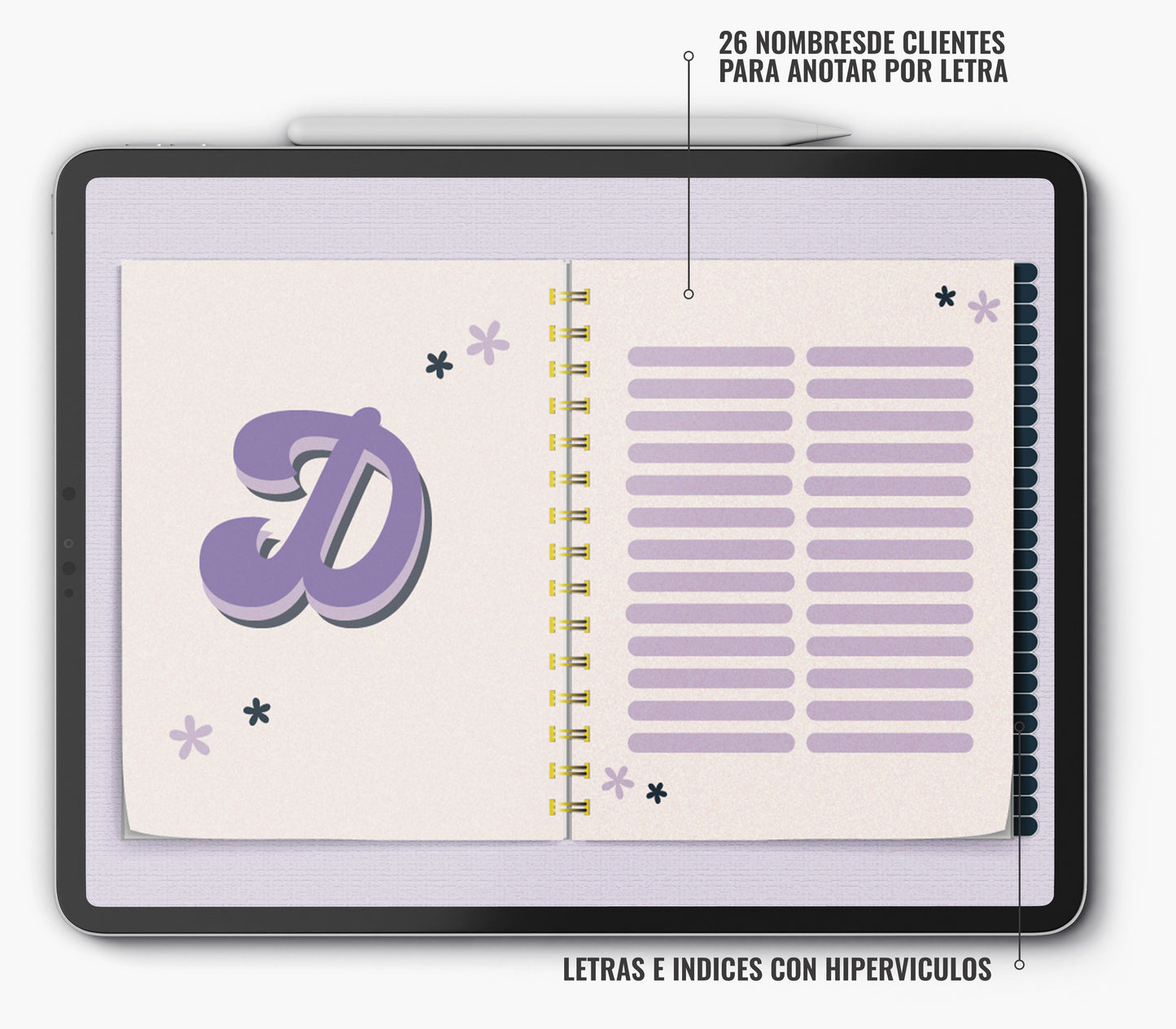 Lash Book de Registro de Clientas – Planner para Lashistas Profesionales