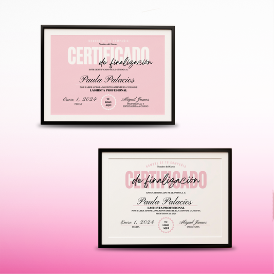 Plantilla Certificado de Participación en Canva
