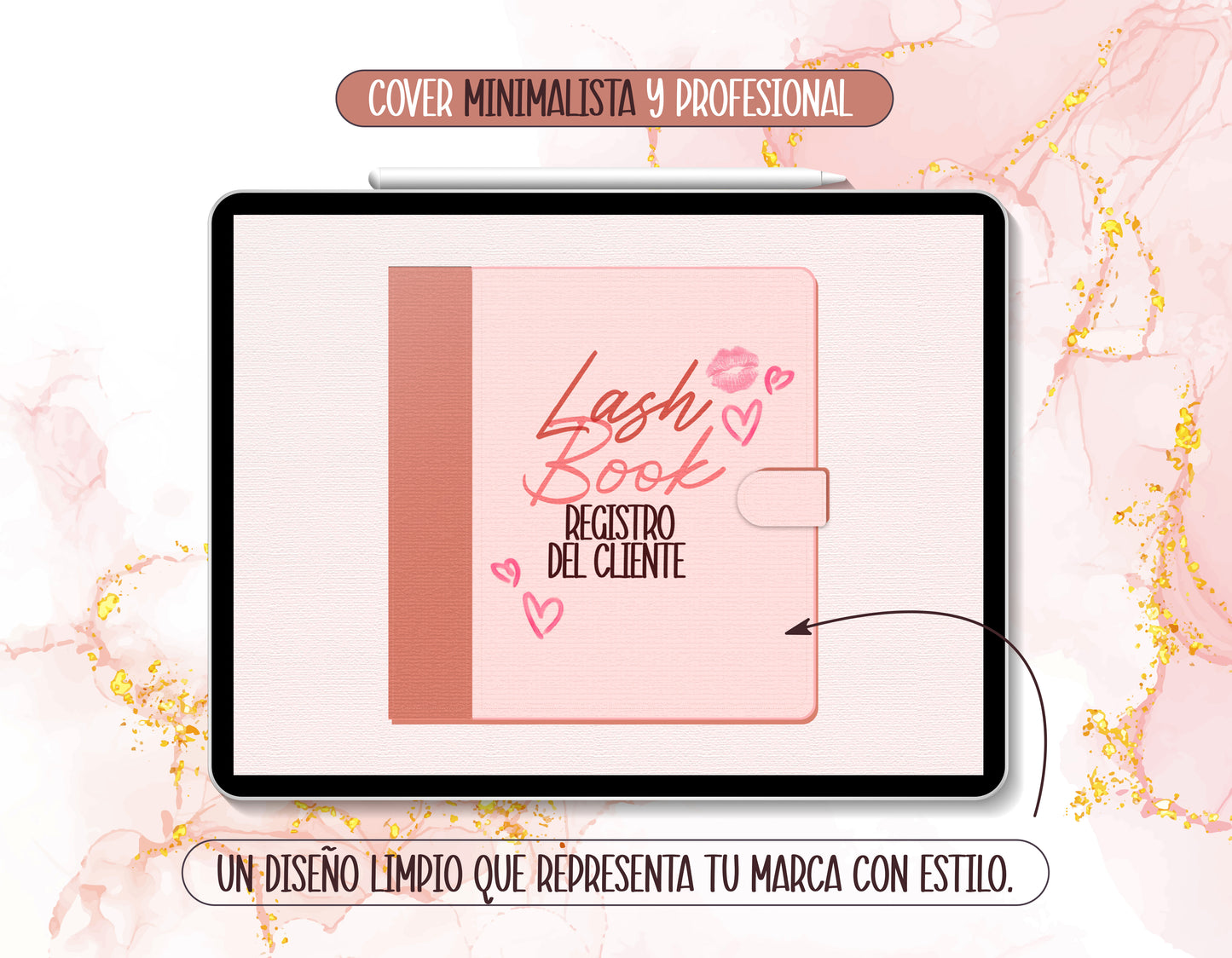 Libro de Registro del Cliente Digital 2025 - Plantilla Hecha para GoodNotes